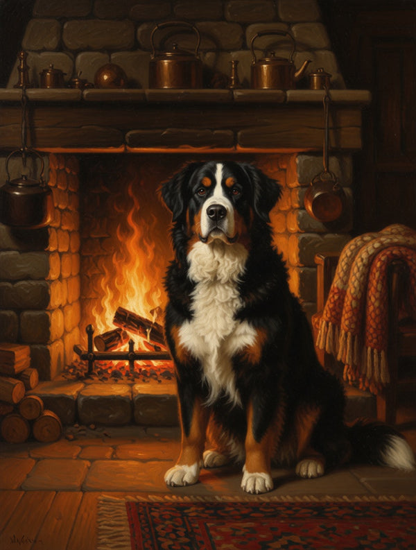 By the Fireplace