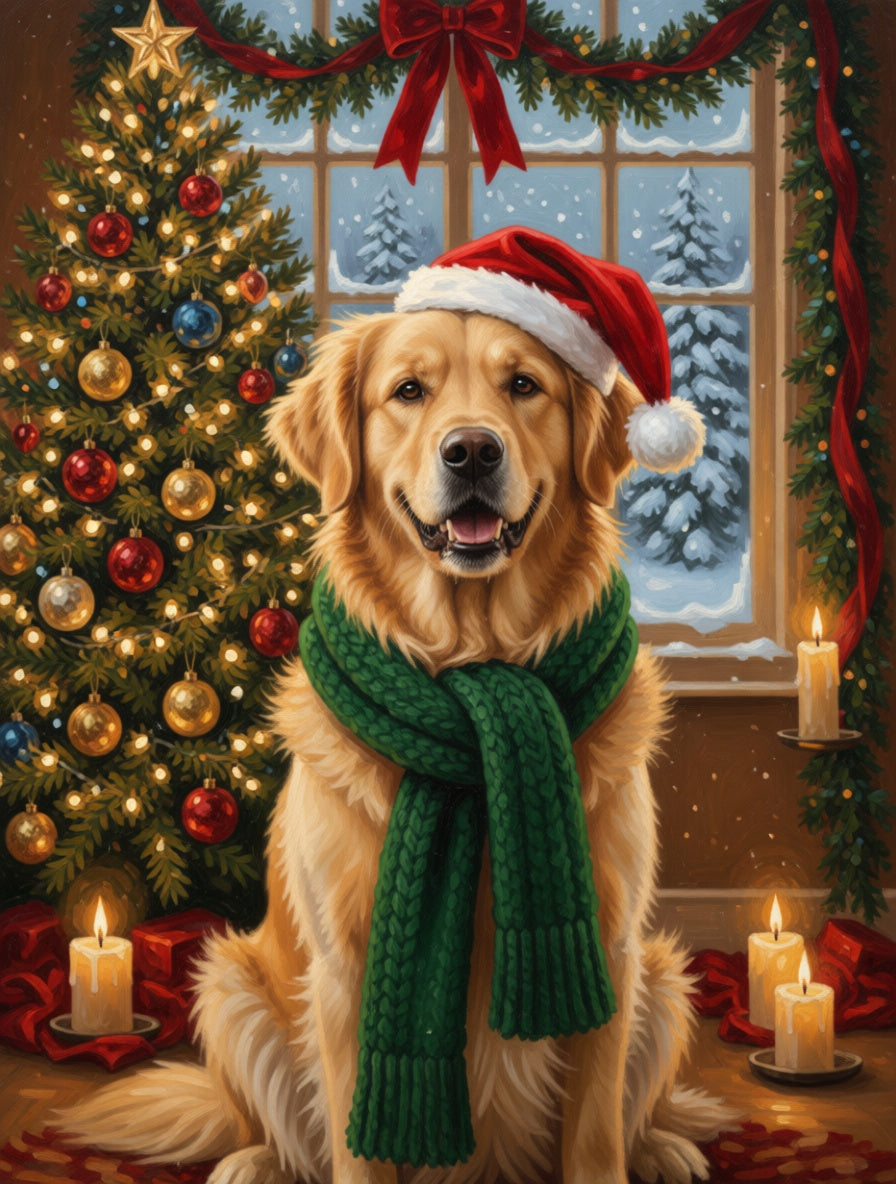 The christmas portrait