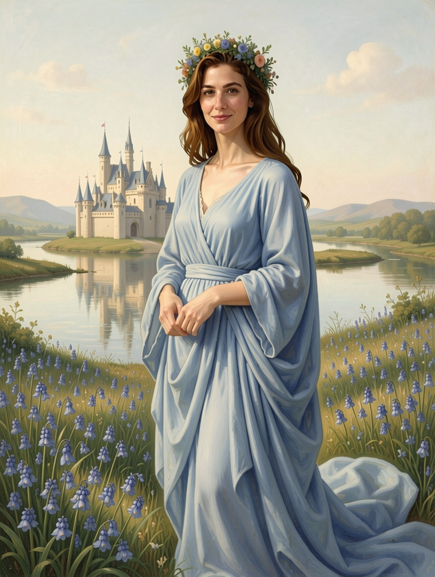 Princess — lady in blue