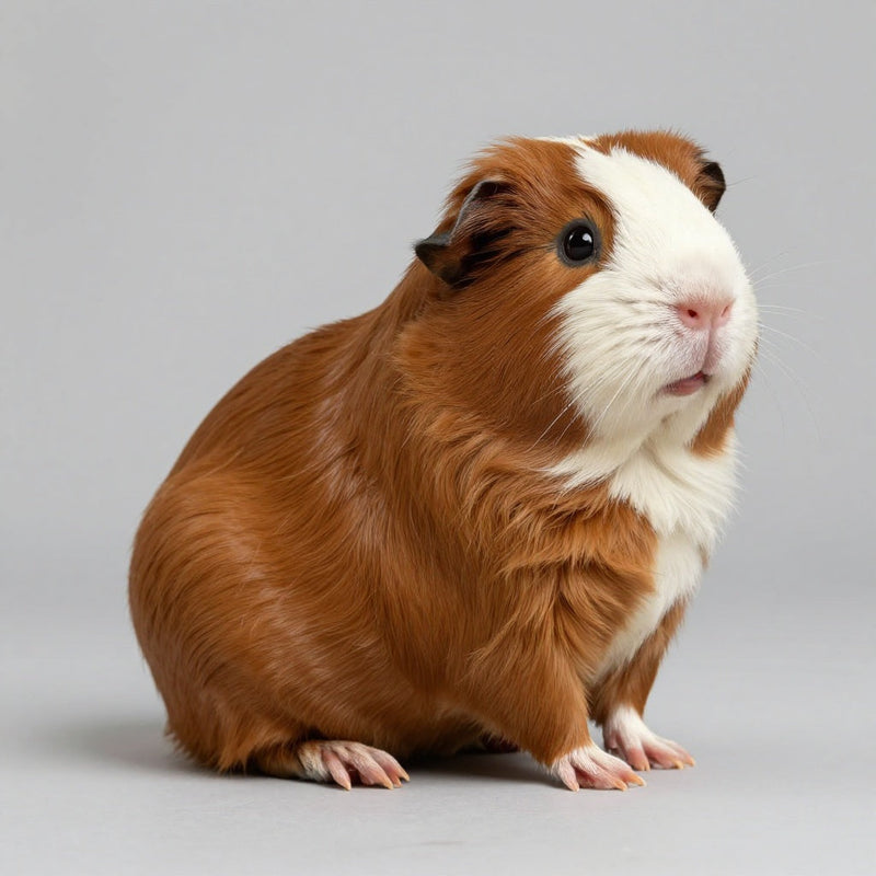 Silkie guinea pig